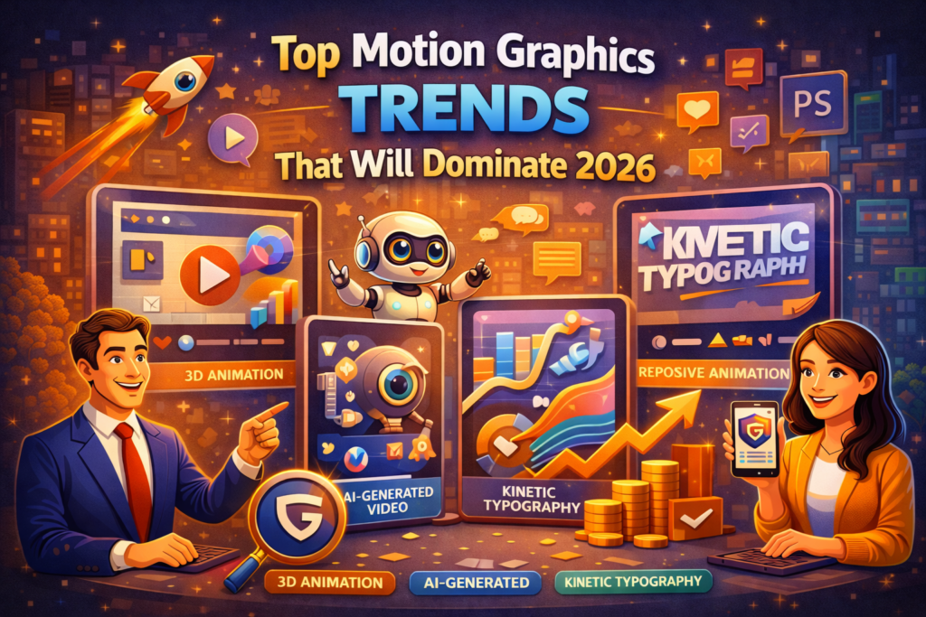 Top Motion Graphics Trends That Will Dominate 2026